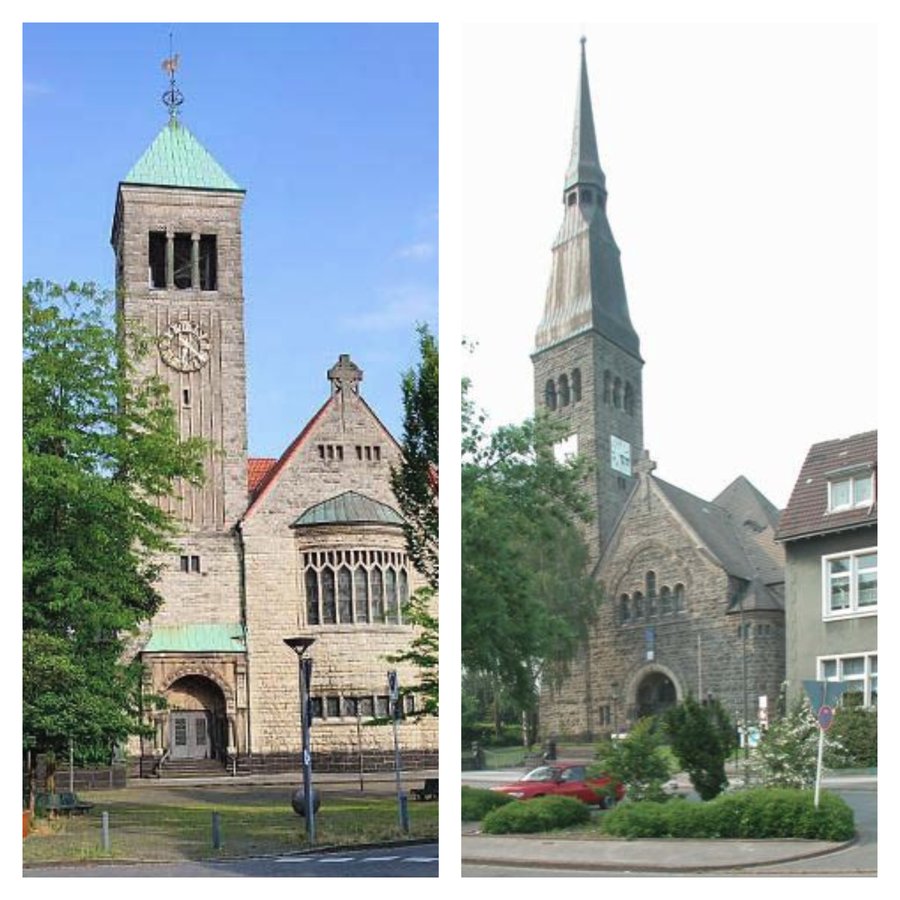 Zwei Kirchen - eine Exkursion